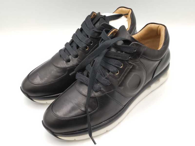 フェラガモ買取 スニーカー ブラック